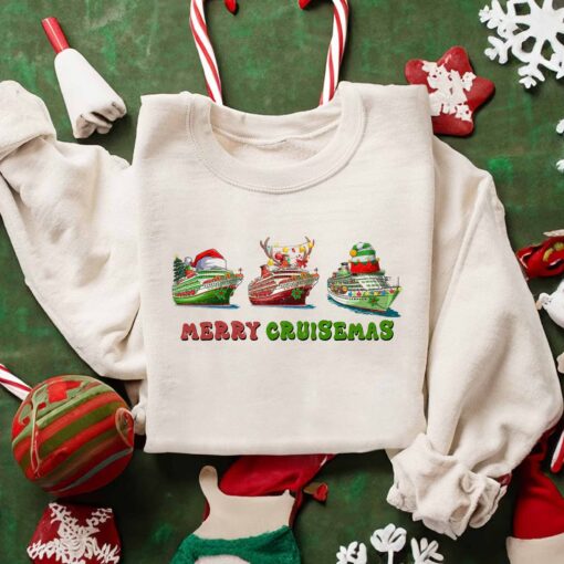 Merry Cruisemas Family Cruise Christmas Sweatshirt