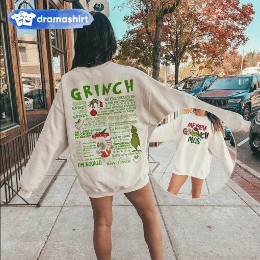 Merry Grinchmas Christmas Sweatshirt