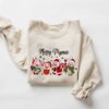 Merry Pigmas Christmas Pink Pig Sweatshirt