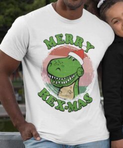 Merry Rex-Mas Christmas T-Shirt Toy Story