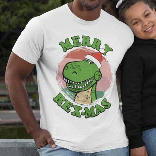 Merry Rex-Mas Christmas T-Shirt Toy Story