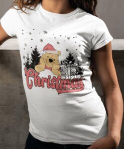 Merry Xmas Pooh Christmas T-shirt