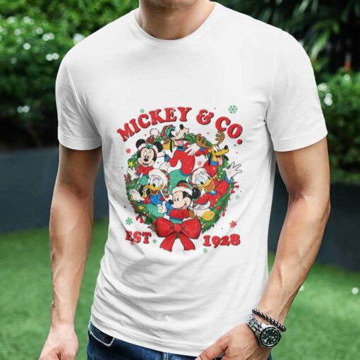 Mickey And Co. Est 1928 Christmas T-shirt