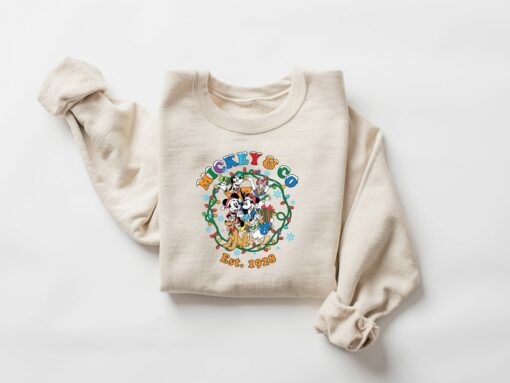 Mickey And Co Est 1928 Disneyland Christmas Sweatshirt Cute Unique Xmas Gift