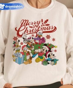 Mickey And Friends Christmas Lights Sweatshirt Disney