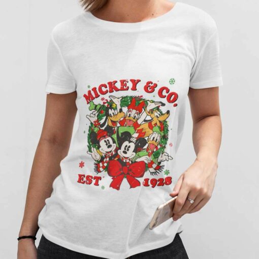 Mickey And Friends Christmas T-shirt