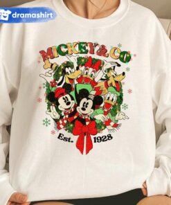 Mickey And Friends Merry Christmas Sweatshirt Disney