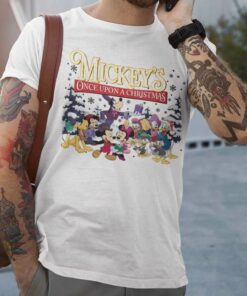 Mickey And Friends Once Upon Christmas T-shirt
