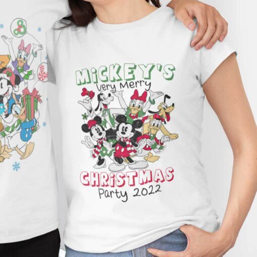 Mickey And Friends Very Merry Christmas Party T-shirt