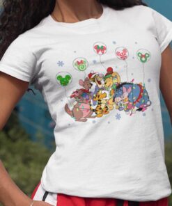 Mickey Balloon Icon Christmas T-shirt Winnie The Pooh
