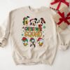 Mickey Friends Magic Disneyland Kingdom Christmas Squad Sweatshirt