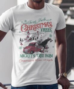 Mickey’s Tree Farm Christmas T-shirt Disney