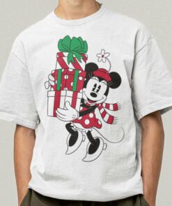 Minnie Gifts Christmas T-Shirt Disney