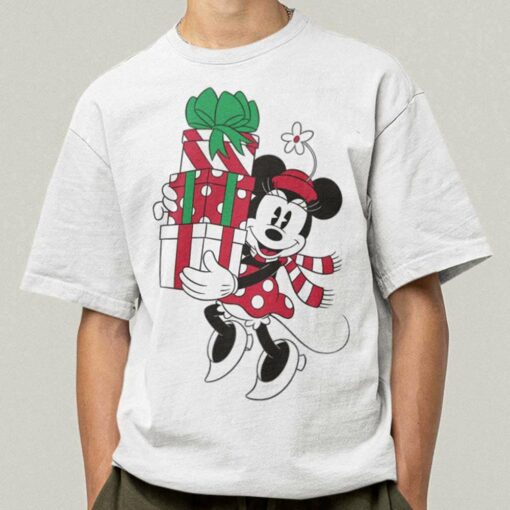 Minnie Gifts Christmas T-Shirt Disney