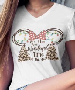 Minnie It’s The Most Wonderful Time Of The Year Christmas T-shirt