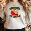 Muscular Santa Gym Merry Fitmas Sweatshirt Funny Unique Xmas Gift