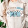My Favorite Snowmies Call Me Mom Snowman Blue Sweatshirt Cozy Unique Xmas Gift For MaMa