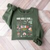 NICU Nurse God Say I Am Bible Christmas Sweatshirt Unique Xmas Gift