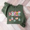 NICU Nurse Snowmen Christmas Sweatshirt Lovely Unique Xmas Gift