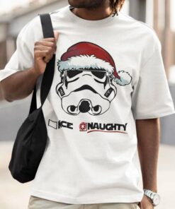 Naughty Stormtrooper Christmas T-Shirt Star Wars