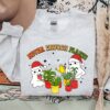 Never Enough Plants Cute Ghost With Santa Hat Sweatshirt Lovely Unique Xmas Gift
