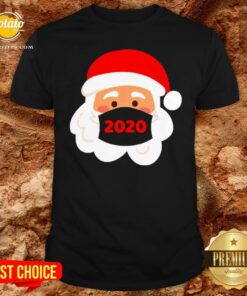Nice Santa Claus Wearing Face Mask 2020 Christmas Shirt