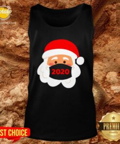Nice Santa Claus Wearing Face Mask 2020 Christmas Shirt 3