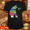 Nice The Grinch Buffalo Bills Shit On Toilet New England Patriots Christmas Shirt
