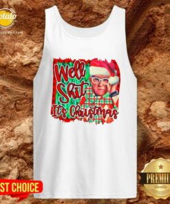 Official Leslie Jordan Santa Well Shit It's Christmas Shirt 3