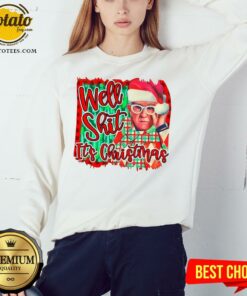 Official Leslie Jordan Santa Well Shit It's Christmas Shirt 4
