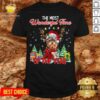 Official Yorkshire Terrier The Most Wonderful Time Of The Year Christmas Shirt