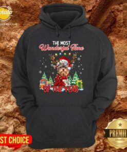Official Yorkshire Terrier The Most Wonderful Time Of The Year Christmas Shirt Official Yorkshire Terrier The Most Wonderful Time Of The Year Christmas Shirt
