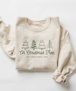 Oh Christmas Tree Pine Sweatshirt Lovely Unique Xmas Gift