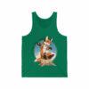 Oh For Fox Sake Brown Text – Tank Top
