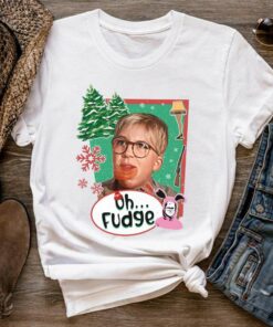 Oh Fudge White Tee A Christmas Story