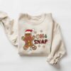 Oh Snap Gingerbread Cookies Christmas Baking Sweatshirt
