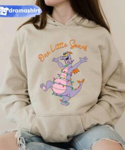 One Little Spark Figment Christmas Lights Hoodie Disney