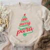 One Merry Para Appreciation Teacher Sweatshirt Lovely Unique Xmas Gift