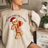 Out Here Lookin Like A Snack Christmas Gingerbread Sweatshirt Cute Unique Xmas Gift