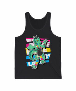 Pansexual Pride Jules Dragon – Tank Top
