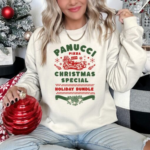 Panucci Christmas Special Holiday Bundle Funny Xmas Sweatshirt