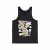 Pastel Gay Pride Echo Raptor – Tank Top