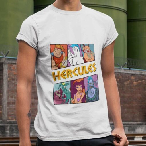 Pegasus Phil Pain Panic Megara Hades Hercules T-shirt