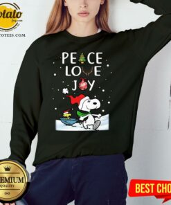 Perfect Merry Christmas Peanuts Snoopy Peace Love Joy Shirt 3 Perfect Merry Christmas Peanuts Snoopy Peace Love Joy Shirt 4