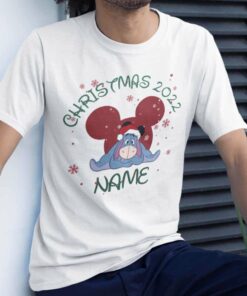 Personalize Custom Name Eeyore Chistmas Winnie The Pooh