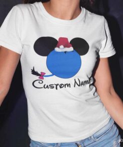 Personalize Custom Name Eeyore Christmas T-shirt Winnie The Pooh