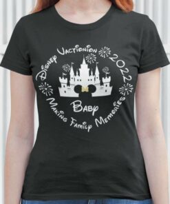 Personalize Custom Name Family Baby Christmas T-shirt Disney Personalize Custom Name Family Baby Christmas T-shirt Disney