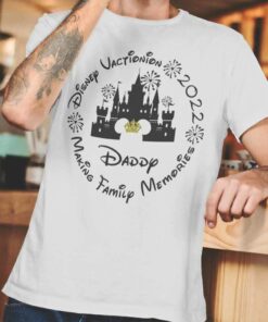 Personalize Custom Name Family Daddy Vacation Christmas T-shirt
