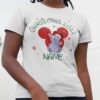 Personalize Custom Name Heffalump Chistmas T-shirt Pooh’s Heffalump