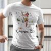 Personalize Custom Name Pluto Christmas T-shirt Disney